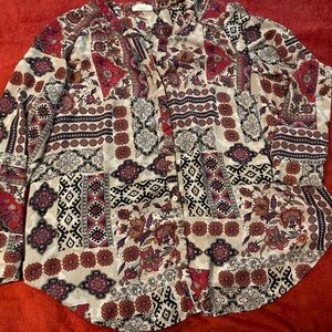 Westport Multicolor Patterned Blouse